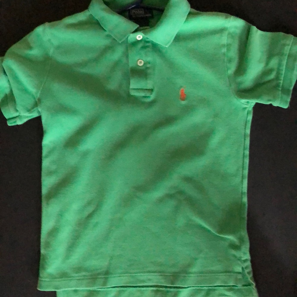 Green ralph lauren polo